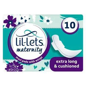 Lil-Lets Maxi Maternity Pads - 10 pack